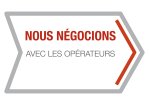 Nous négocions avec les opérateurs. Nous négocions avec les opérateurs.